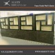 Veneer Finish Wall Cabinet Jewelry Display Showcase