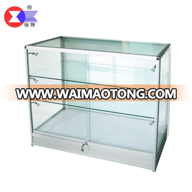 CX-A805 Yiwu Chixiang Perfect finish aluminium frame glass display cabinet