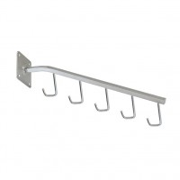 wholesale Metal wall-mounted display hook with 5 hooks