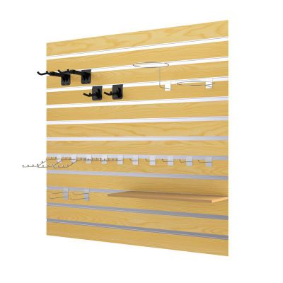 4*8 feet mdf fibreboards slatwall panel