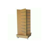 Wholesale Retail Store Display Shelves Display Rack Wooden Display Slatwall