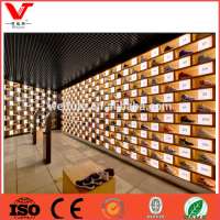 High quality floor standing MDF shoes display wall shelf