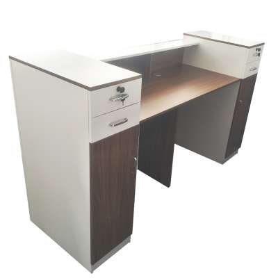 Reception Desk Market Shop MDF Showcase Display shelf Reception Cashier Desk