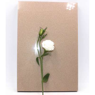 Wholesale furniture or interior decoration High Glossy Wood grain Melamine UV MDF Plywood board board high glossy uv mdf board